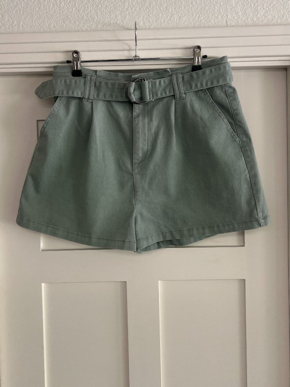 Blue Rain Francesca's women's shorts khakai green Size Large